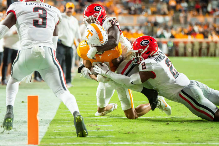 Georgia transfer linebacker E.J. Lightsey